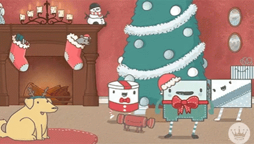 Merry Christmas Animated Hallmark GIF