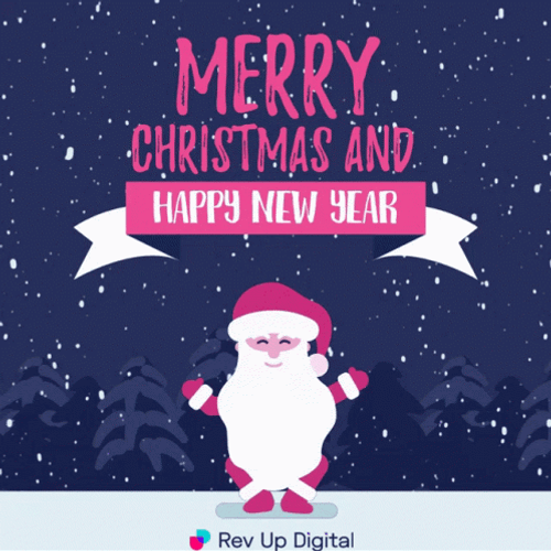 Merry Christmas Animated Posters GIF