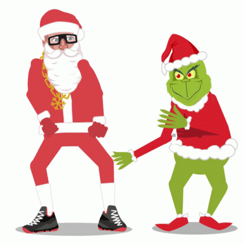 Merry Christmas Animated Santa Clause GIF