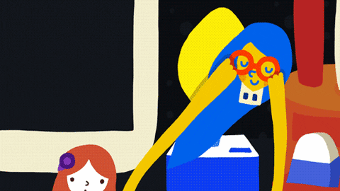 Merry Christmas Cat Animation GIF