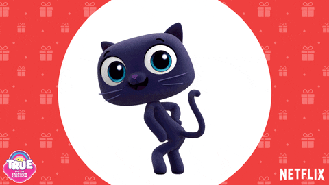 Merry Christmas Cat Shakes Booty GIF