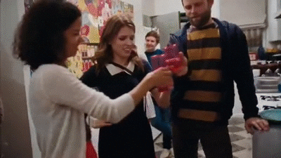 Merry Christmas Daughter Anna Kendrick Partying GIF