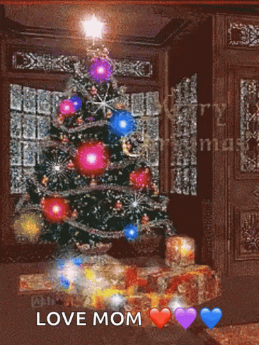 Merry Christmas Daughter Dazzling Light GIF
