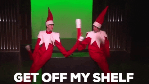 Merry Christmas Elf Funny Get Off GIF