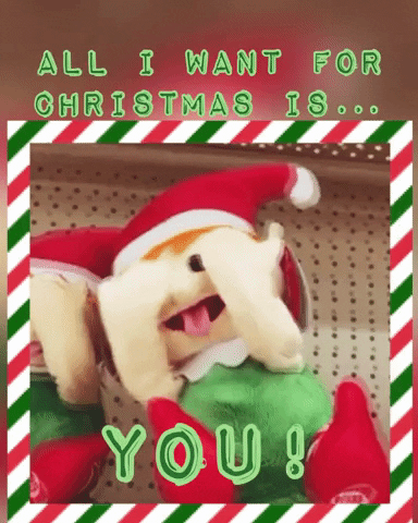 Merry Christmas Elf Silly Peekabo GIF