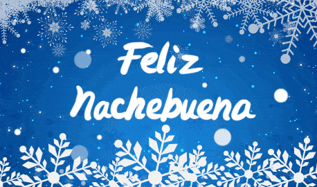 Merry Christmas Eve Feliz Nachebuena GIF