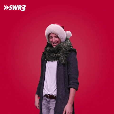 Merry Christmas Eve Hand Gestures GIF