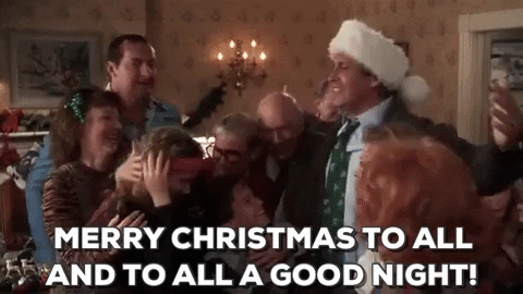 Merry Christmas Eve To All Goodnight GIF