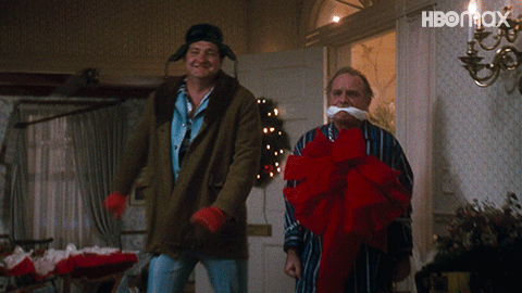 Merry Christmas Family 1989 American Movie GIF