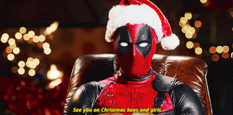 Merry Christmas Funny Boys And Girls From Spiderman GIF