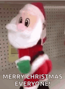 Merry Christmas Funny Santa Claus Twerking GIF