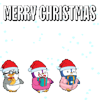 Merry Christmas Happy Holidays Sticker GIF