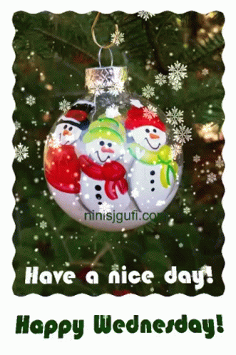 Merry Christmas Have A Happy Wednesday GIF