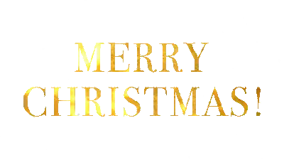 Merry Christmas in Gold