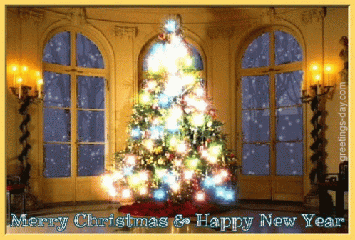 Merry Christmas In July Happy New Year GIF