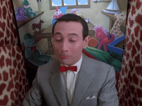 Merry Christmas Pee Wee Herman's Playhouse GIF