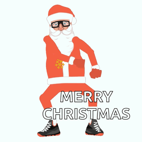 Merry Christmas Santa Claus Greeting Card