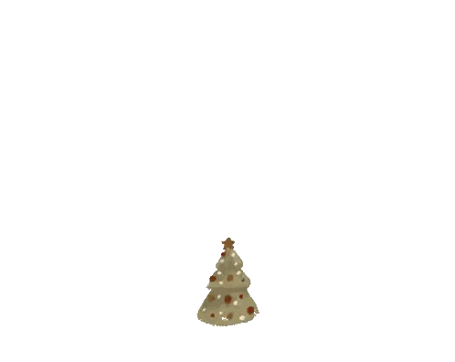 Merry Christmas Sign With Tree
