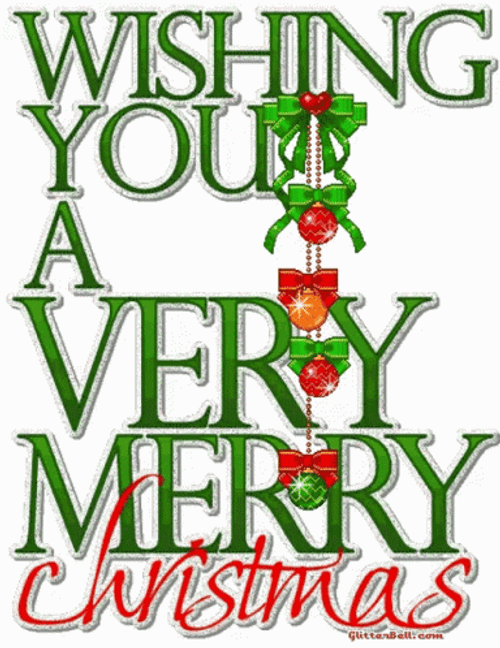 Merry Christmas Wishes Very Merry Christmas GIF