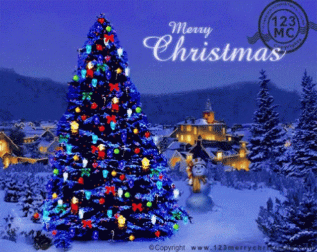 Merry Christmas Wishes GIF