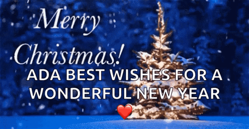 Merry Christmas With Tree