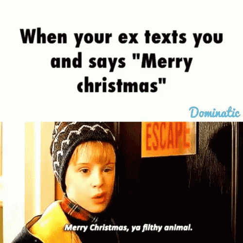 Merry Christmas Ya Filthy Animal GIF