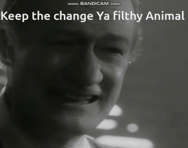 Merry Christmas You Filthy Animals GIF