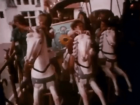 Merry Go Round Old Times GIF