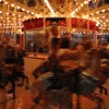Merry Go Round Ride Night Ride GIF
