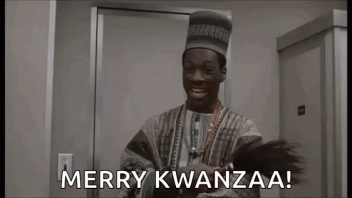 Merry Kwanzaa Eddie Murphy GIF