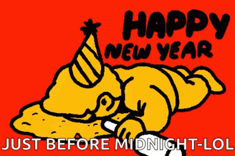 Merry New Year GIF