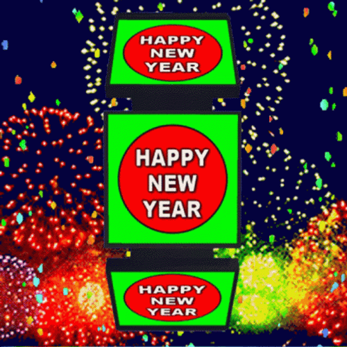 Merry New Year GIF