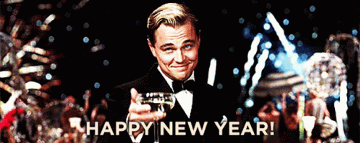 Merry New Year GIF