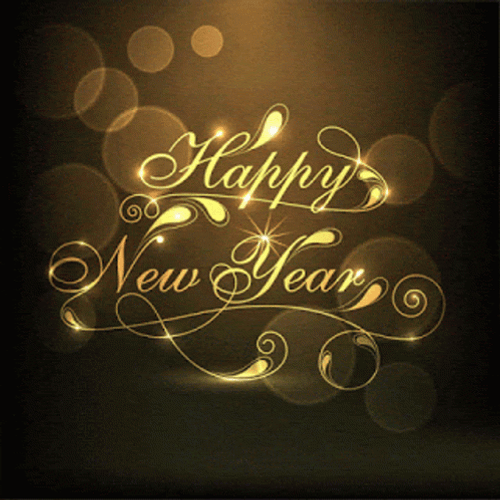 Merry New Year GIF