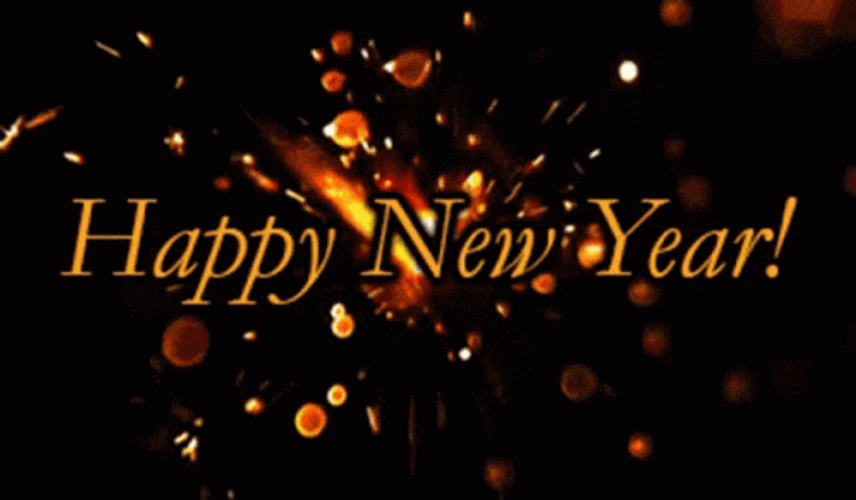 Merry New Year GIF