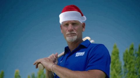 Merry Xmas Jay Buhner GIF