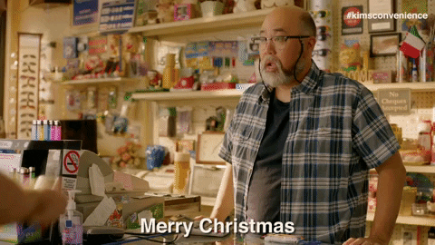 Merry Xmas Paul Sun Kim's Convenience GIF