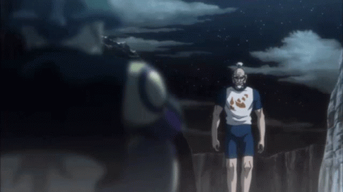 Meruem And Netero Fight GIF