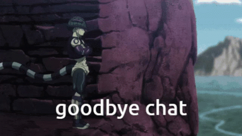 Meruem Goodbye Chat GIF