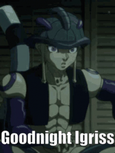 Meruem Goodnight Igriss GIF