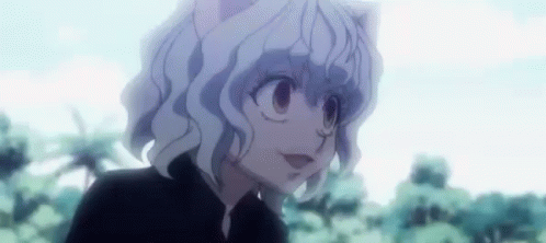 Meruem Hitting Neferpitou GIF