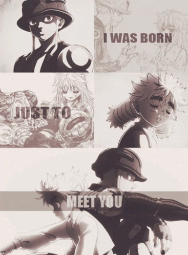 Meruem I Was Born Just To Meet You GIF