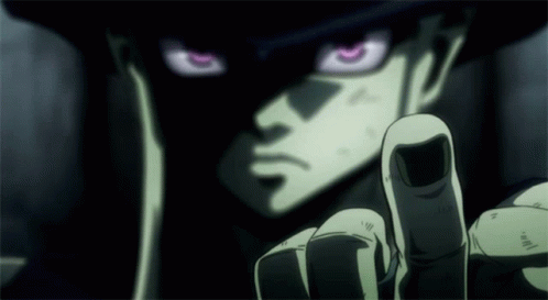 Meruem Pointing Finger GIF