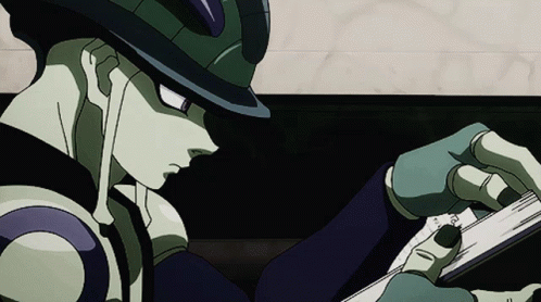 Meruem Reading Book GIF