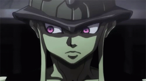 Meruem Walking Side Eye GIF