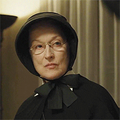 Meryl Streep Chewing Gum GIF
