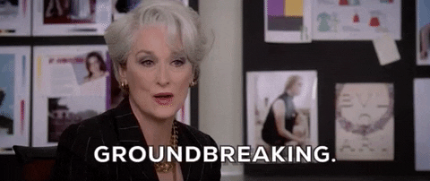 Meryl Streep Miranda Priestly Ground Breaking GIF