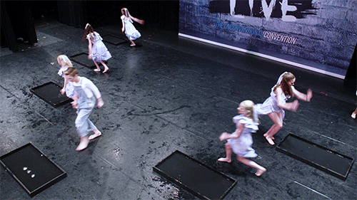 Mesmerizing Water Dance Moms GIF