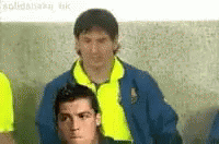 Messi And Ronaldo Funny Face Swap GIF