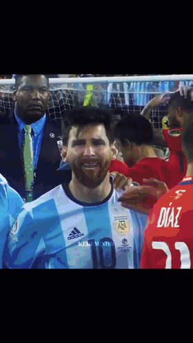 Messi And Ronaldo Mash Up Slide Show GIF